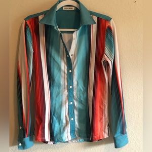 Ranch Dressn pearl snap western shirt.